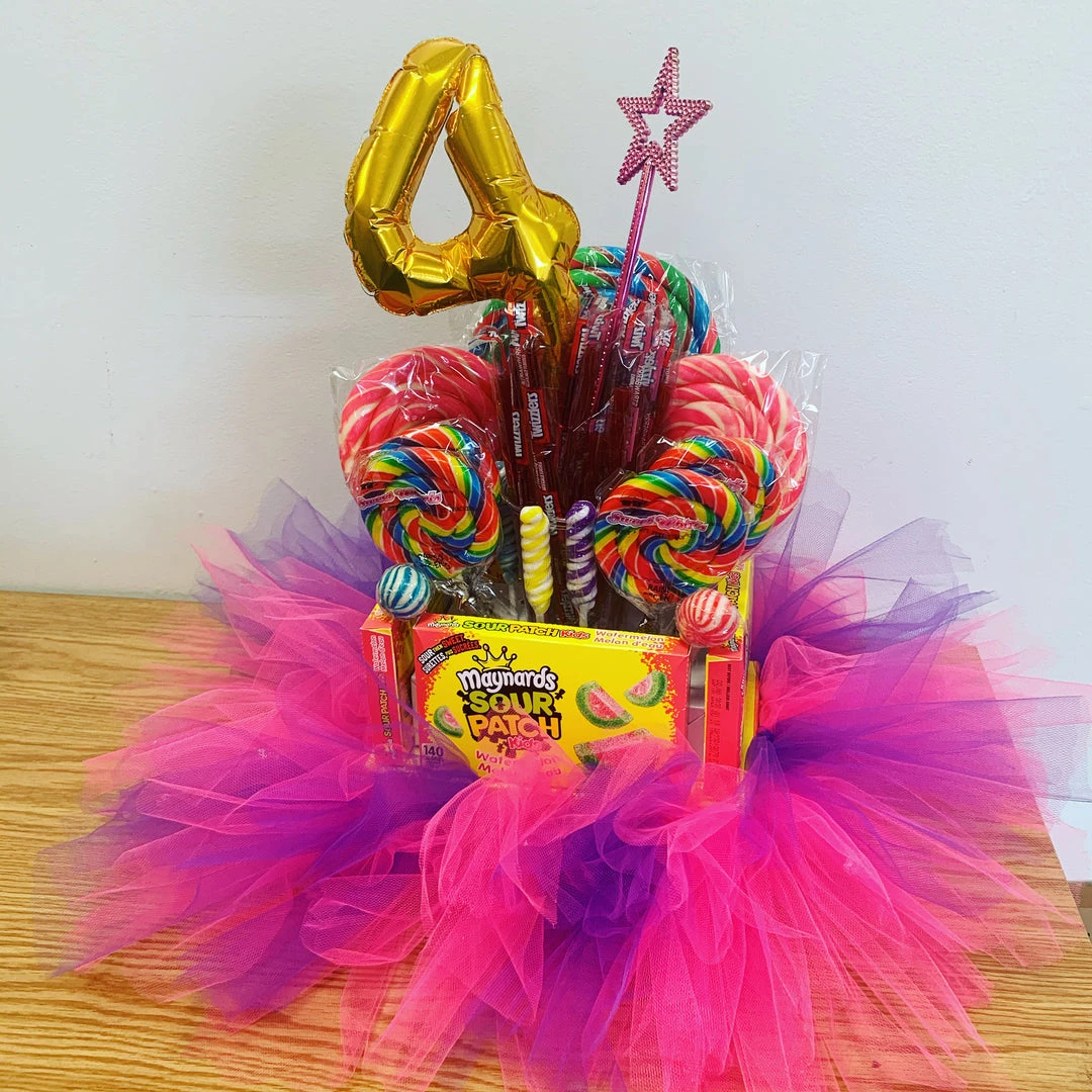 Candy Floss Land Vienna Candy Basket/Center Piece Assorted Candy 2 Candy Floss Land Vienna Candy Basket/Center Piece Assorted Candy