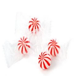 YumJunkie Sassy Spheres Wrapped Tiny Red Hard Candy