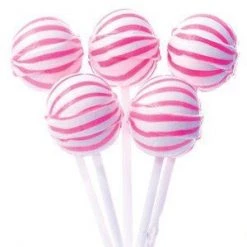 YumJunkie Sassy Spheres 1" Pink