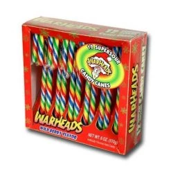 Spangler Warheads Super Sour Candy Canes