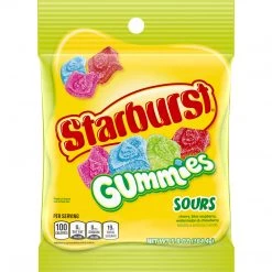 The Wrigley Co. Assorted Candy Starburst Sours Gummies