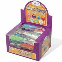 Dryden & Palmer Assorted Candy Rock Candy 60ct Display 1 Dryden & Palmer Assorted Candy Rock Candy 60ct Display
