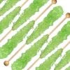 Candy Floss Land Rock Candy On A Stick Light Green