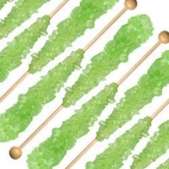 Candy Floss Land Rock Candy On A Stick Light Green