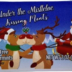 Clever Candy Under The Mistletoe Kissing Mints