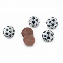Candy Floss Land Foiled Chocolate Sports Balls