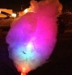 Candy Floss Land Assorted Candy Cotton Candy LED