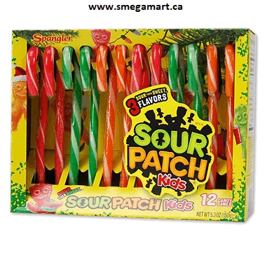 Spangler Assorted Candy Sour Patch Kids Candy Canes 1 Spangler Assorted Candy Sour Patch Kids Candy Canes