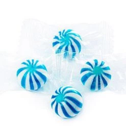 YumJunkie Sassy Spheres Wrapped Tiny Blue Blue Candy