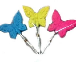 Candy Floss Land Butterfly Lollipops
