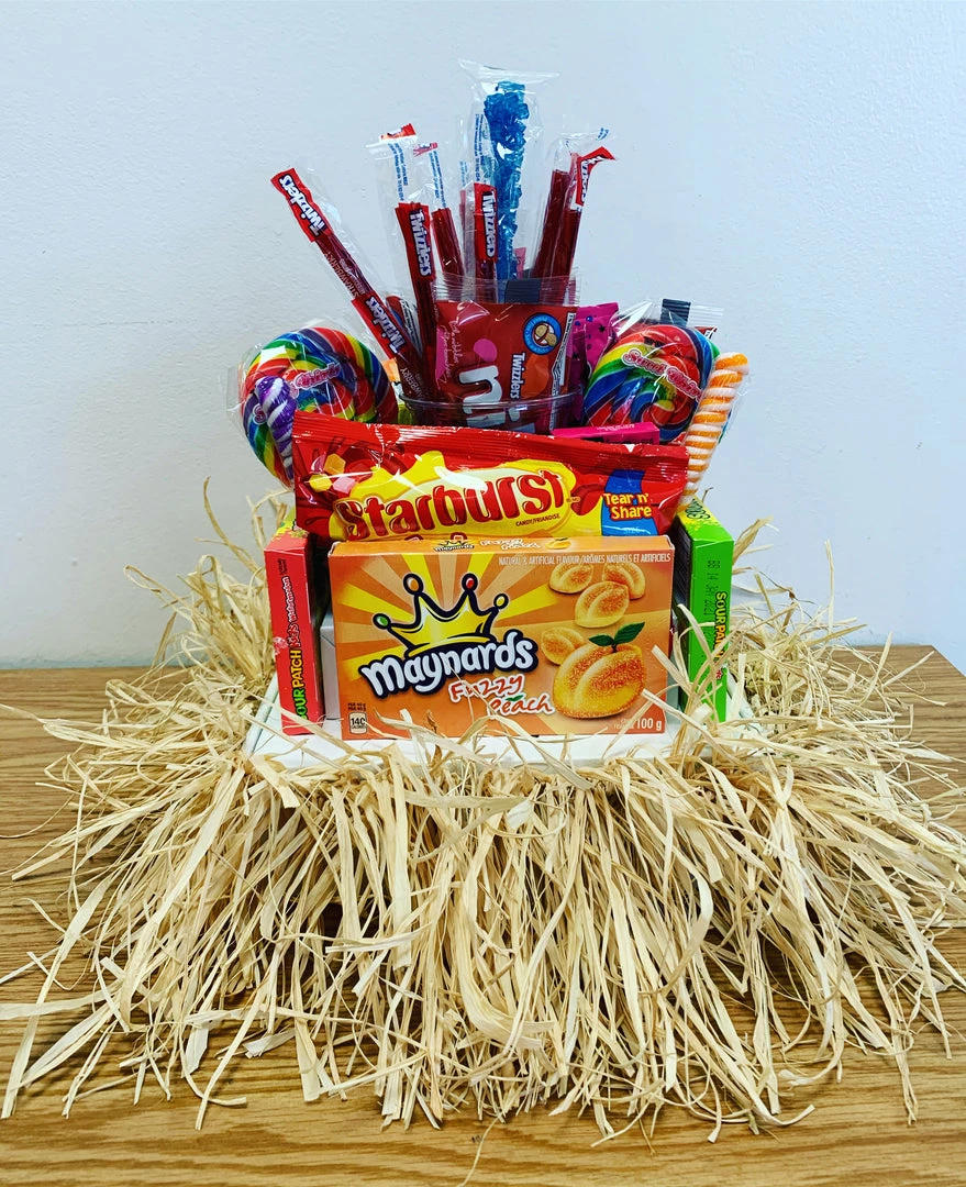 Candy Floss Land Vienna Candy Basket/Center Piece Assorted Candy 5 Candy Floss Land Vienna Candy Basket/Center Piece Assorted Candy