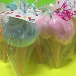 Candy Floss Land Cotton Candy Ice Cream Cones