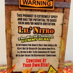 Candy Floss Land Gummies Lil' Nitro World's Hottest Gummy Bear