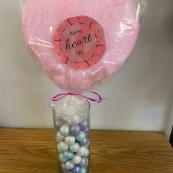 Candyflossland Cotton Candy Hearts On A Stick Assorted Candy