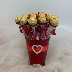 Candy Floss Land Ferrero Bouquet Baskets