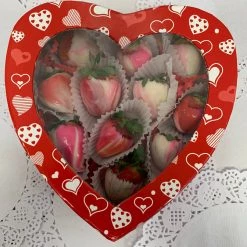 Candy Floss Land Chocolate Covered Strawberries Gift Box