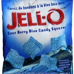 Morirs National Assorted Candy Jell-O Sour Berry Blue Candy Squares