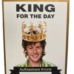 Candyflossland King Or Queen For A Day - Inflatable Crown