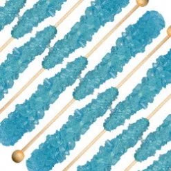 Dryden & Palmer Rock Candy On A Stick Blue Blue Candy