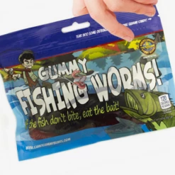 Candyflossland Giant Gummy Fishing Worms