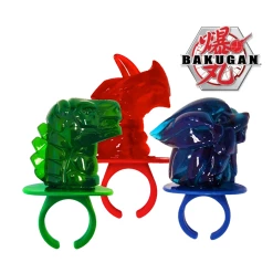 Exclusive Candy Assorted Candy BAKUGAN Pop Rings