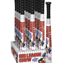 Big League Chew Baseball Bat With Gumballs Assorted Candy
