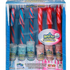 Candy Floss Land Assorted Candy Specialty Candy Canes - Single