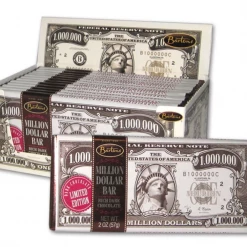 Barton's Million Dollar Dark Chocolate Bar Chocolate Bars