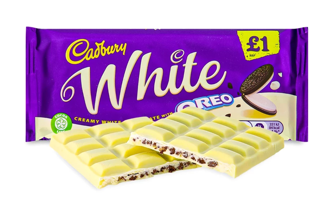 Cadbury Dairy Milk White Oreo 1 Cadbury Dairy Milk White Oreo