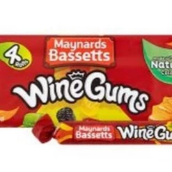 Assorted Candy Wine Gums - Maynard Bassetts 4 Roll