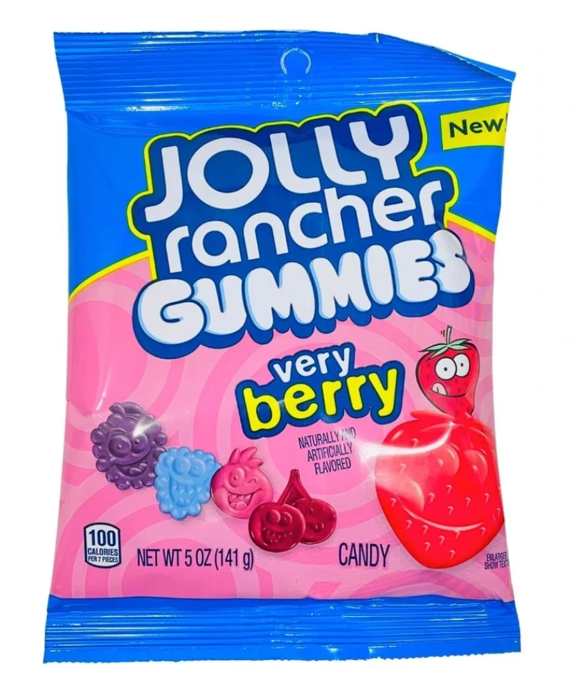 Hershey's Assorted Candy Jolly Rancher Gummies - Very Berry 1 Hershey's Assorted Candy Jolly Rancher Gummies - Very Berry