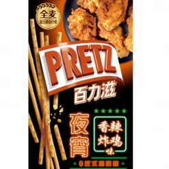 Glico Pretz Spicy Fried Chicken Flavour