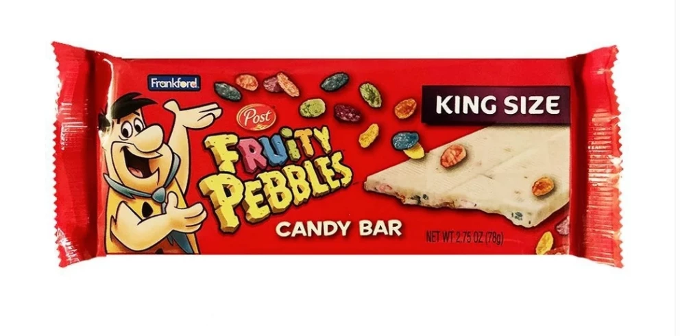 Frankford Candy Fruity Pebbles Candy Bar Assorted Candy 1 Frankford Candy Fruity Pebbles Candy Bar Assorted Candy