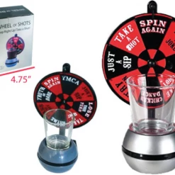 Candyflossland Wheel Of Shots Drinking Game Loot Bags And Party Favours