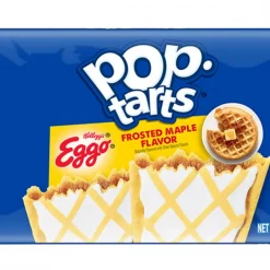 Kelloggs Pop Tarts Eggo Frosted Maple Flavor
