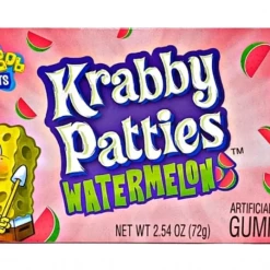 Candy Floss Land Krabby Patties Watermelon Gummy Candy Assorted Candy