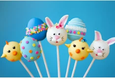 Candy Floss Land Cake Pops - Characters Bakery
