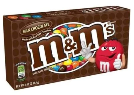 Nestle Assorted Candy M & M's Theatre Box 1 Nestle Assorted Candy M & M's Theatre Box