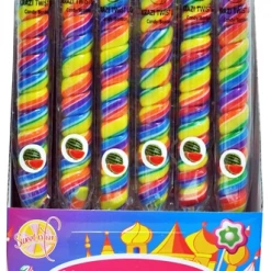 Candy Floss Land Krazy Twist Tall Lollipops Assorted Candy
