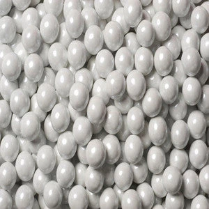 Sweetworks White Shimmer Sixlets 1 Sweetworks White Shimmer Sixlets