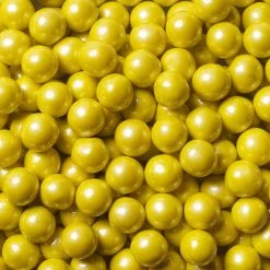 Sweetworks Yellow Shimmer Sixlets Chocolates