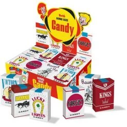 Assorted Candy World's King Size Candy Cigarettes