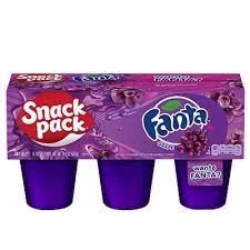 Candy Floss Land Assorted Candy Snack Pack Fanta Grape Gel Cups