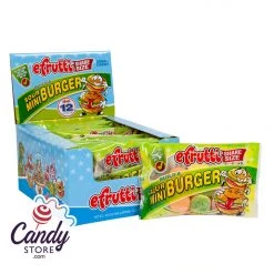 Candy Floss Land EFrutti Sour Burger Share Size Gummi Candy Gummies