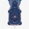 Candy Floss Land Gummy Bear On A Stick Blue Candy