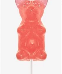 Candy Floss Land Gummy Bear On A Stick Blue Candy