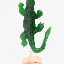 Candy Floss Land Giant Size Candy Gummy Gator On A Stick