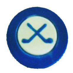 Candy Floss Land Chocolates Hockey Pucks - Chocolate