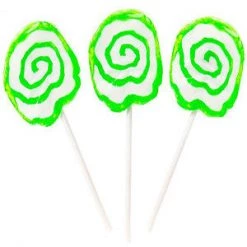 YumJunkie Green Candy Hypno Pops Green