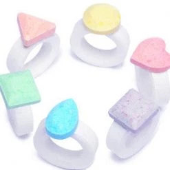 YumJunkie Assorted Candy Jazzy Jewels Candy Rings